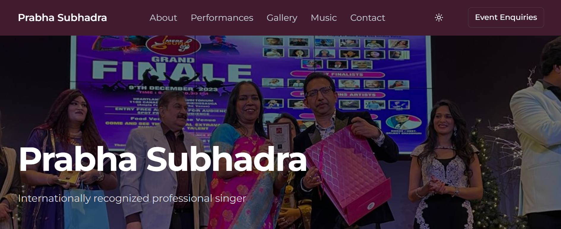 Melody Prabha – Vocalist & Singer